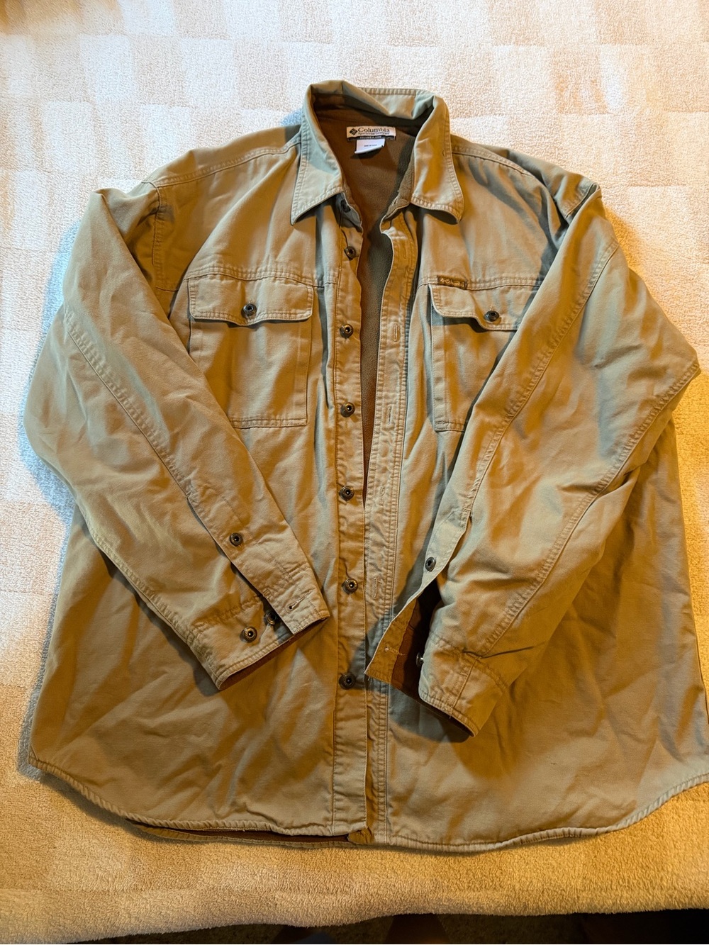 Men's Classic Utility Shirt Jacket - Khaki - Columbia